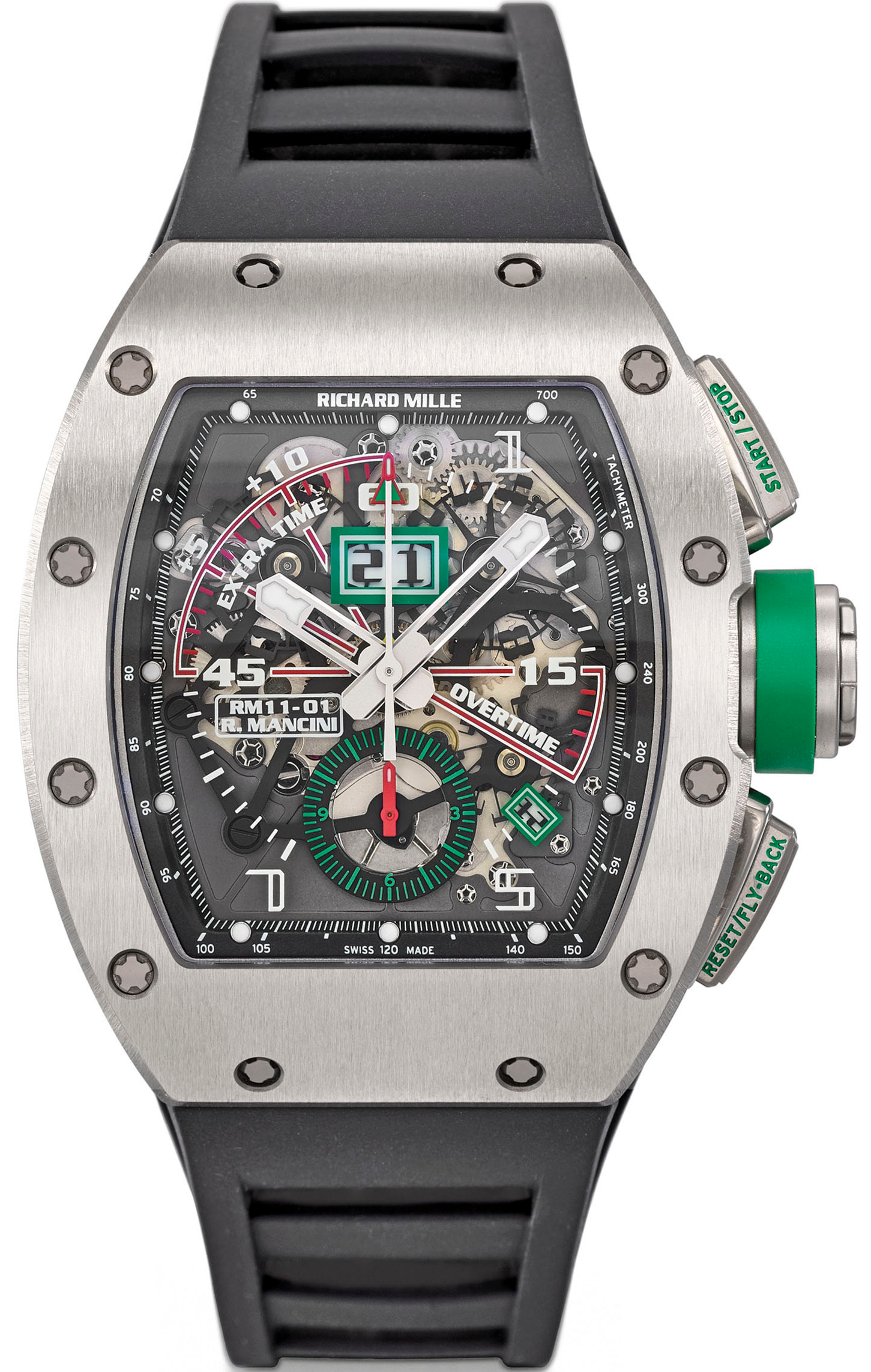 Richard Mille 11-01 Automatic Flyback Chronograph Roberto Mancini Richard Mille 11-01 Automatic Flyback Chronograph Roberto Mancini