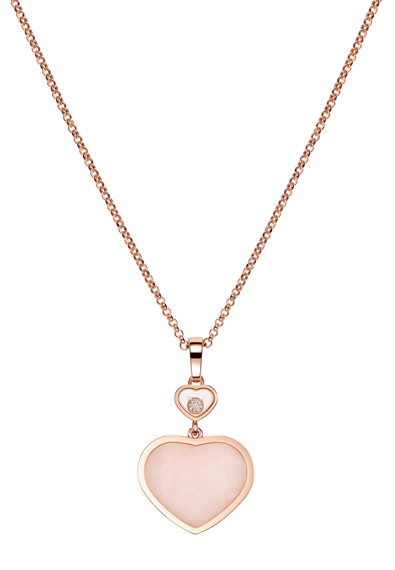 Кулон Chopard Happy Diamonds Happy Hearts