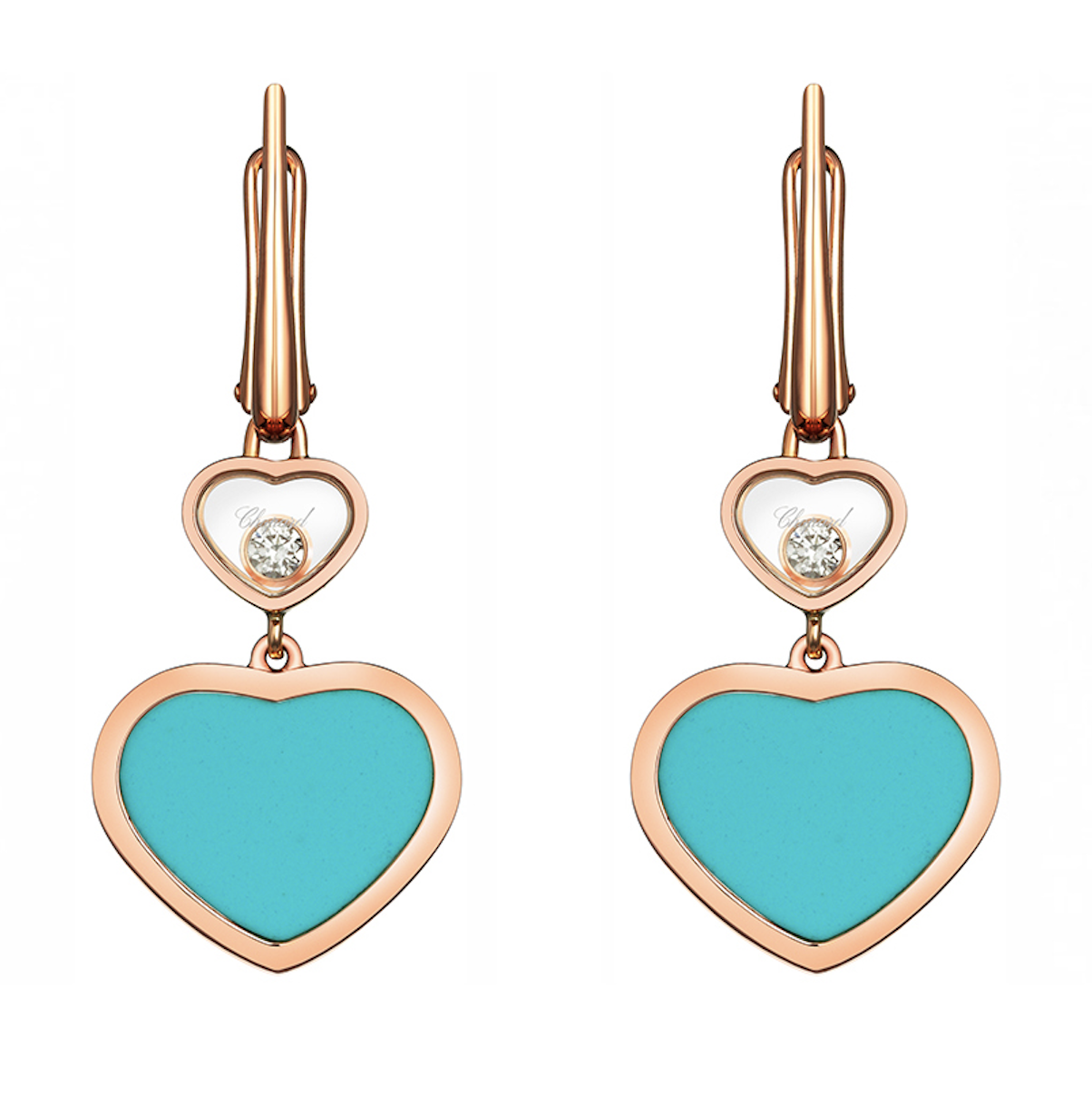 Серьги Chopard Happy Diamonds Happy Hearts Серьги Chopard Happy Diamonds Happy Hearts