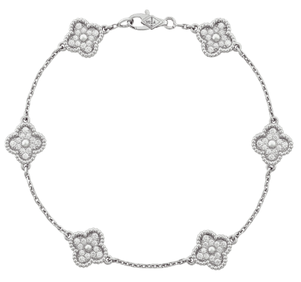 Браслет Van Cleef and Arpels Sweet Alhambra Браслет Van Cleef and Arpels Sweet Alhambra
