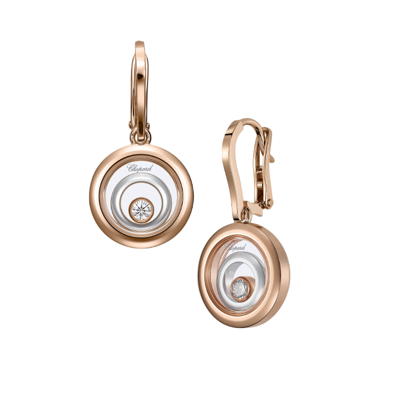 Серьги Chopard Happy Spirit
