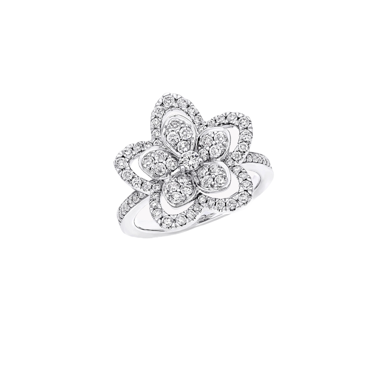 Кольцо Graff Wild Flower Diamond Ring