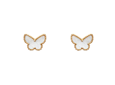 Серьги Van Cleef and Arpels Sweet Alhambra Butterfly Серьги Van Cleef and Arpels Sweet Alhambra Butterfly