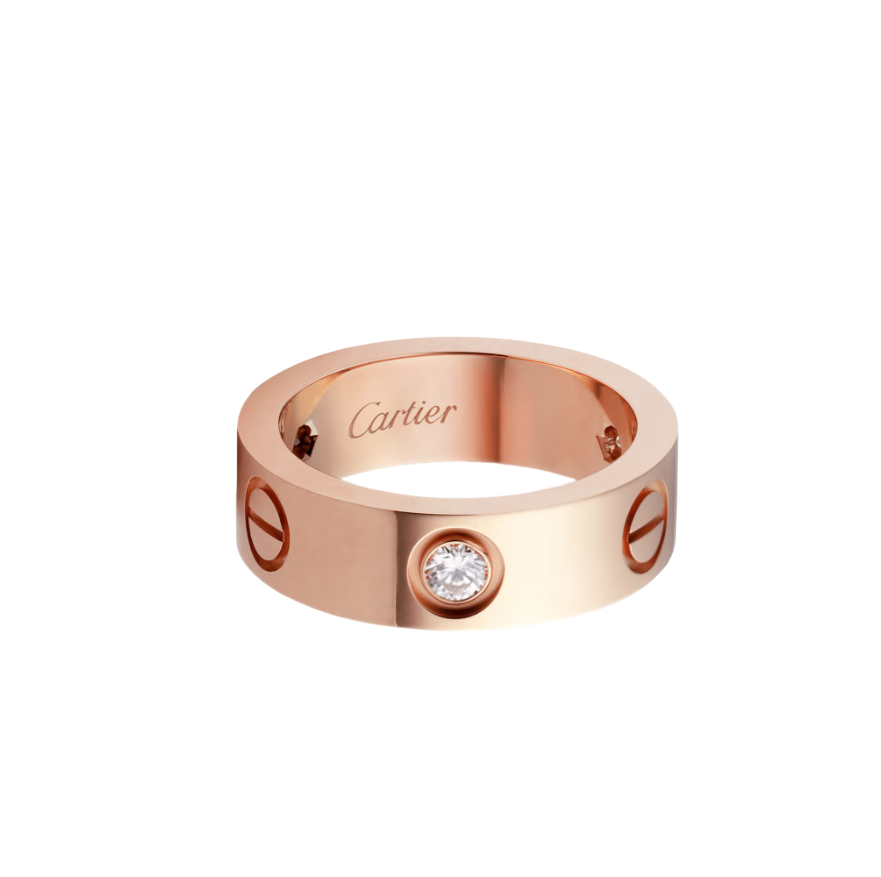Кольцо Cartier Love с бриллиантами Кольцо Cartier Love с бриллиантами