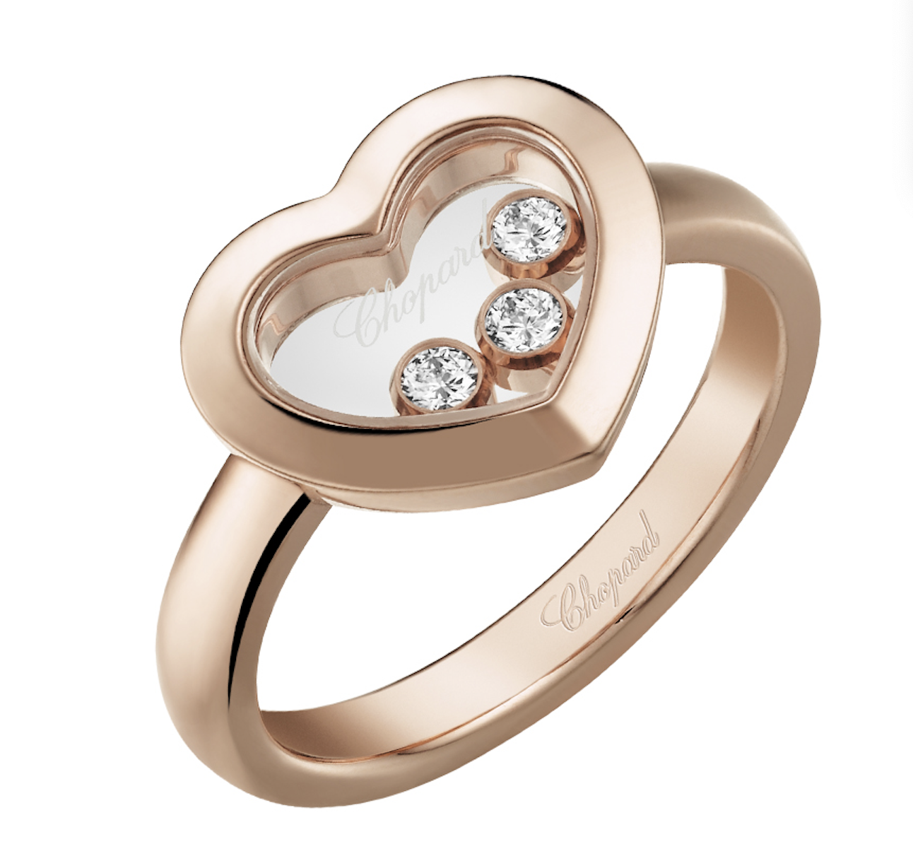 Кольцо Chopard Happy Diamonds Icons Heart Кольцо Chopard Happy Diamonds Icons Heart