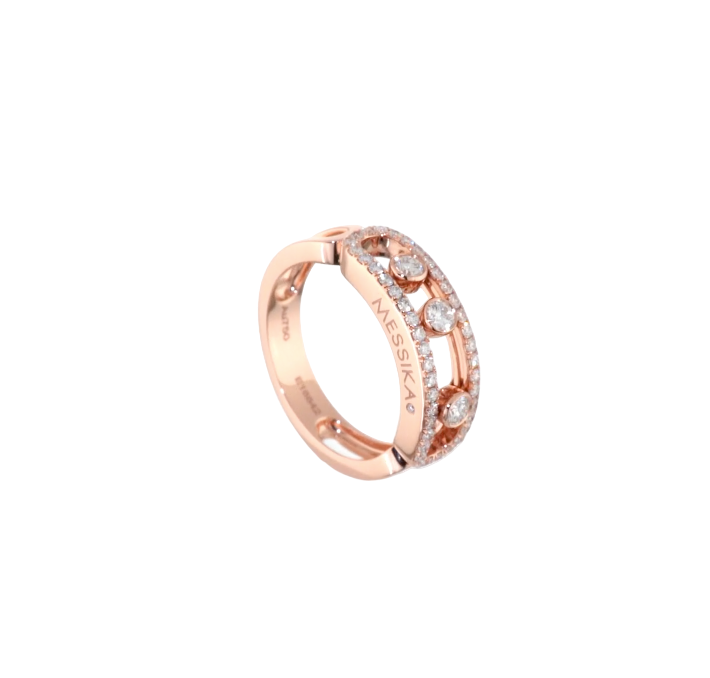 Messika Move Classique Pave Diamond Ring 4000