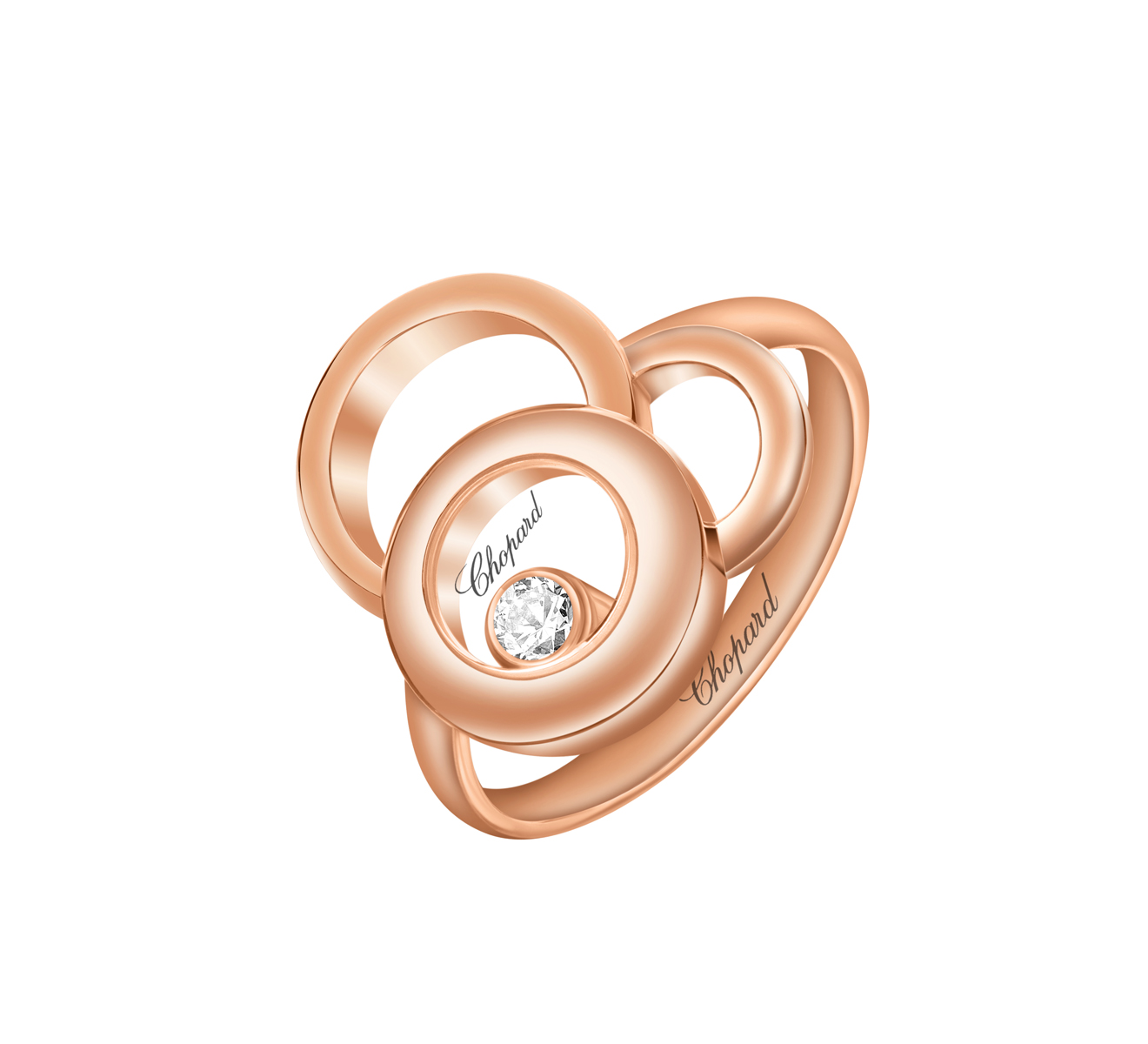 Кольцо Chopard Happy Diamonds Happy Dreams