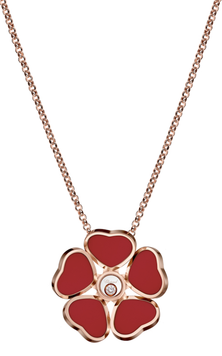Кулон Chopard Happy Diamonds Happy Hearts Flowers Кулон Chopard Happy Diamonds Happy Hearts Flowers