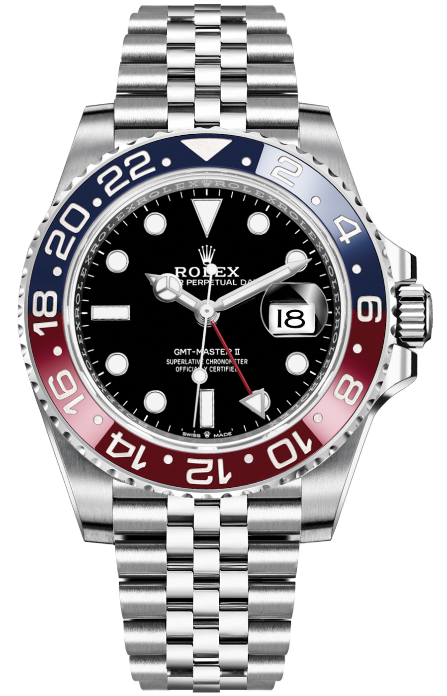 Rolex GMT-Master II Pepsi 40мм Rolex GMT-Master II Pepsi 40мм