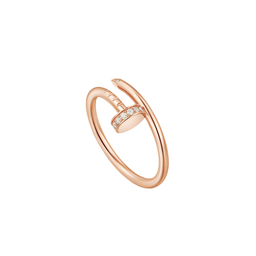 Кольцо Cartier Juste un Clou Small с бриллиантами Кольцо Cartier Juste un Clou Small с бриллиантами