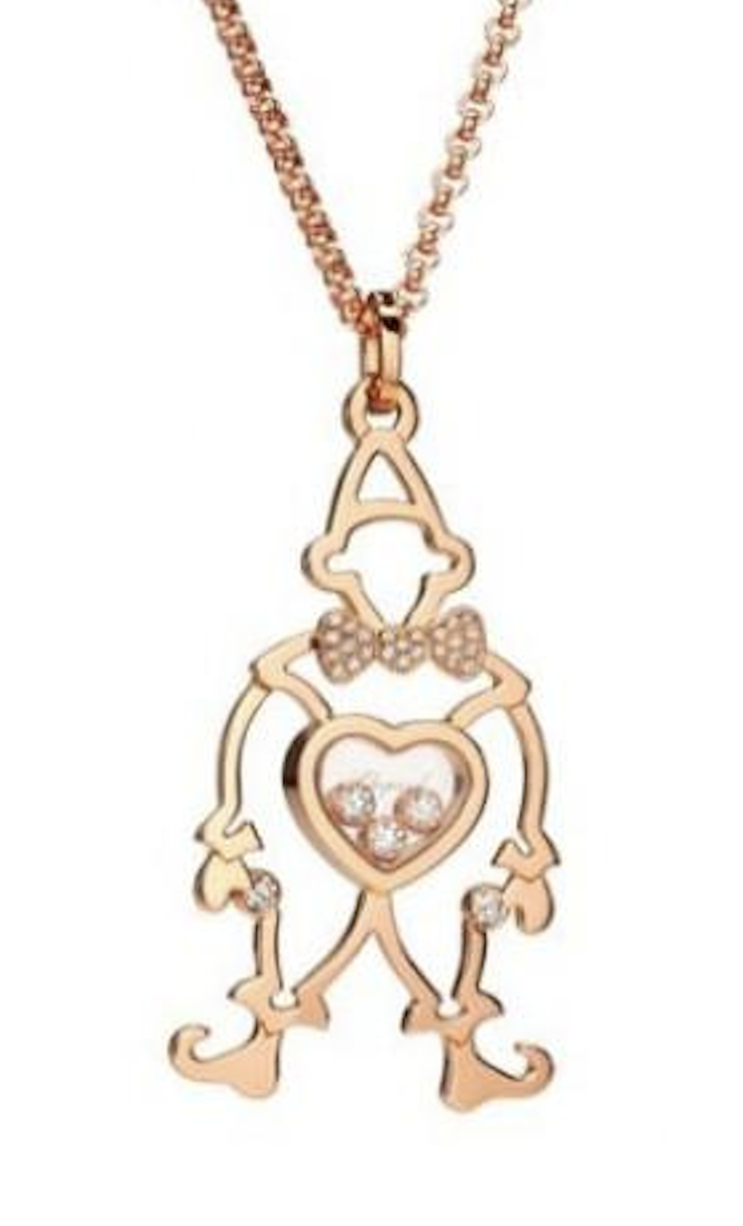 Подвеска Chopard Happy Diamonds Openwork Clown Подвеска Chopard Happy Diamonds Openwork Clown