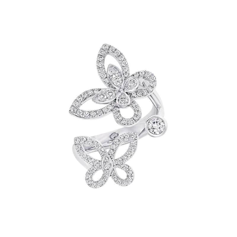 Кольцо GRAFF Multi Butterfly Silhouette