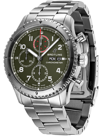 Breitling Navitimer Aviator 8 Chronograph Curtiss Warhawk 43мм Breitling Navitimer Aviator 8 Chronograph Curtiss Warhawk 43мм