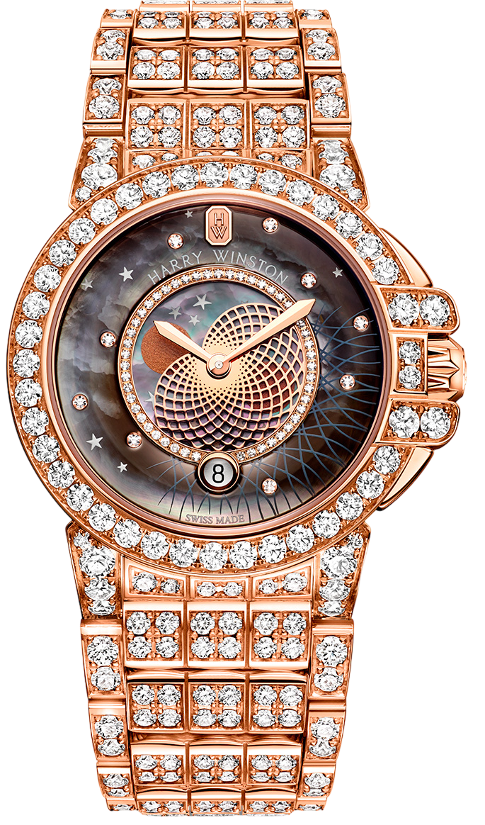 Harry Winston Ocean Moon Phase 36мм
