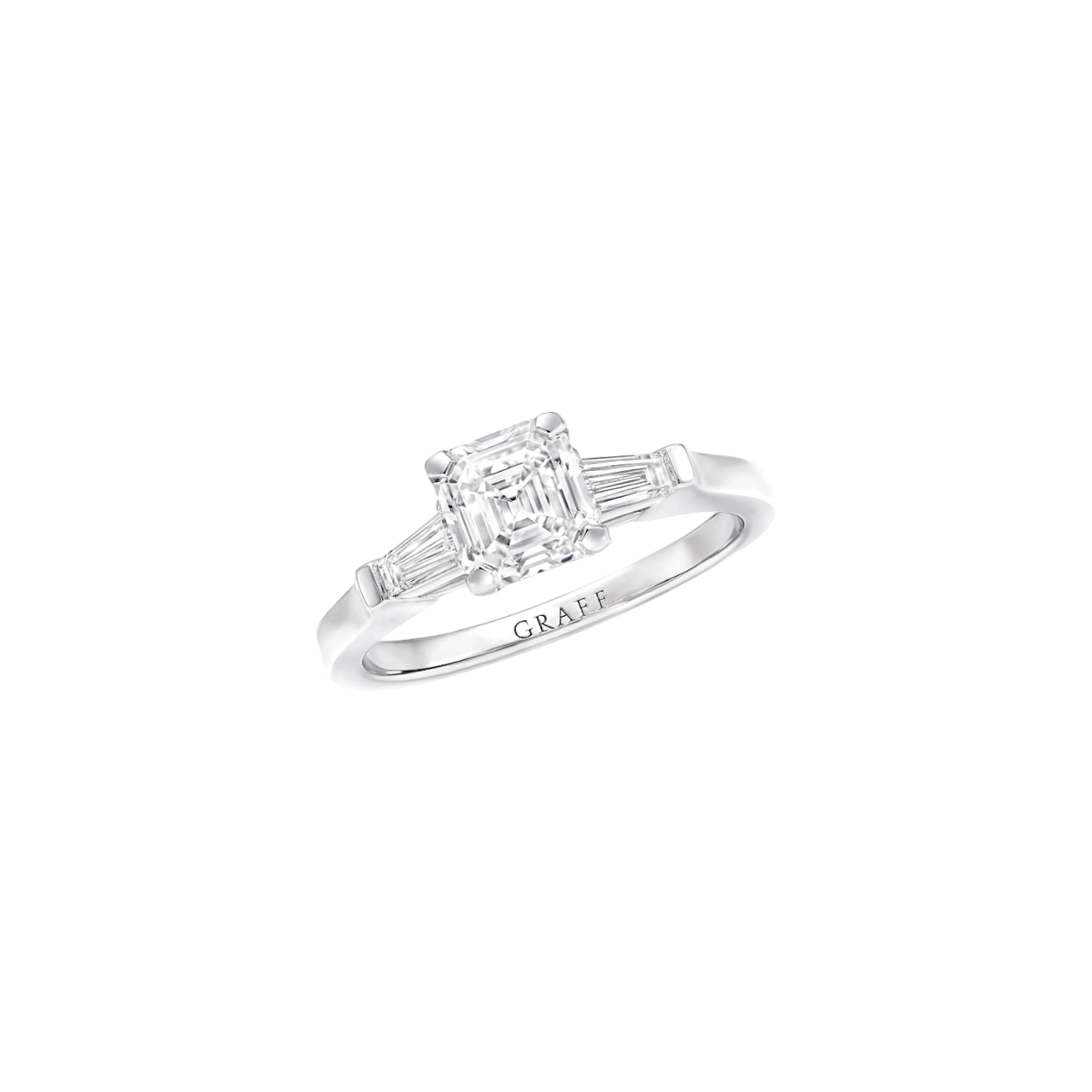 Кольцо Graff Promise Square Emerald Cut