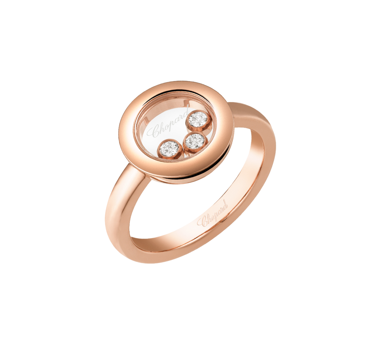 Кольцо Chopard Happy Diamonds Icons Round Кольцо Chopard Happy Diamonds Icons Round