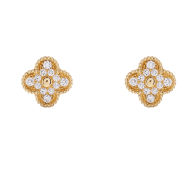 Серьги Van Cleef and Arpels Vintage Alhambra Серьги Van Cleef and Arpels Vintage Alhambra