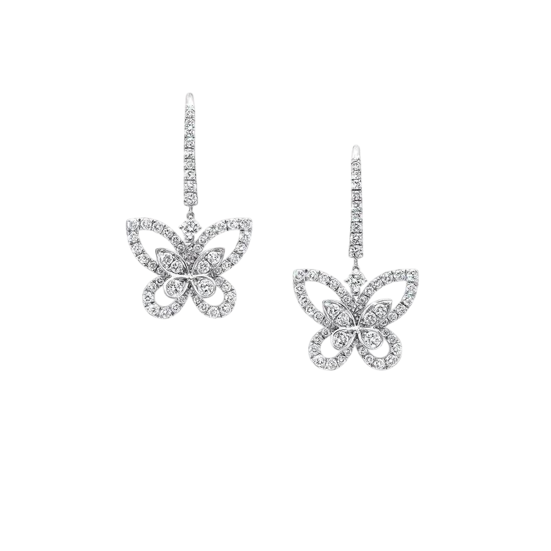 Серьги GRAFF Butterfly Silhouette