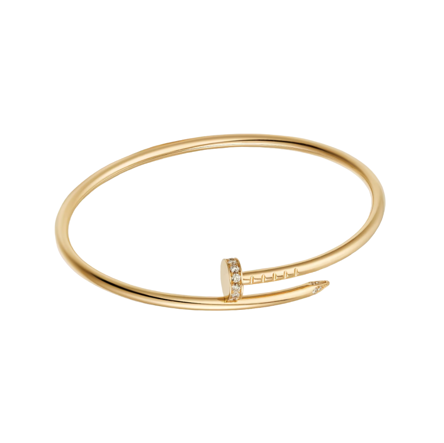 Браслет Cartier Juste Un Clou Small с бриллиантами Браслет Cartier Juste Un Clou Small с бриллиантами
