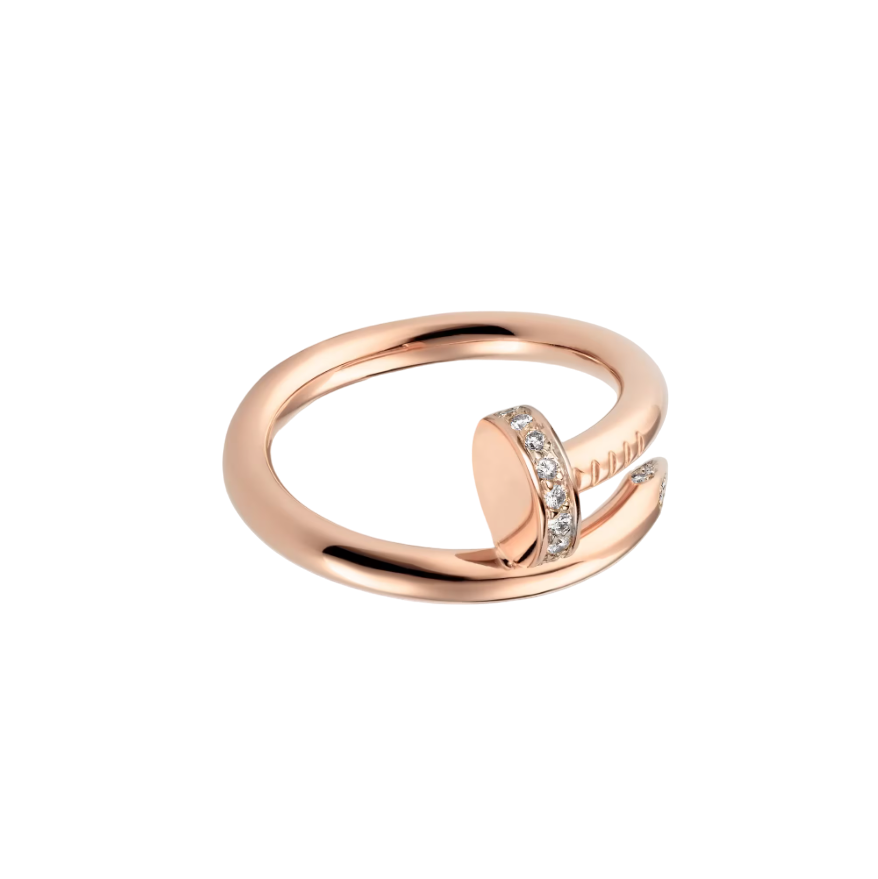 Кольцо Cartier Juste un Clou с бриллиантами Кольцо Cartier Juste un Clou с бриллиантами