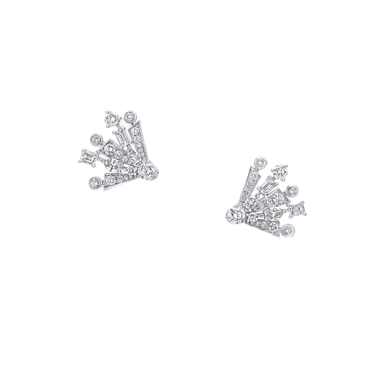 Серьги Graff New Dawn Diamond Mini Stud Earrings Серьги Graff New Dawn Diamond Mini Stud Earrings